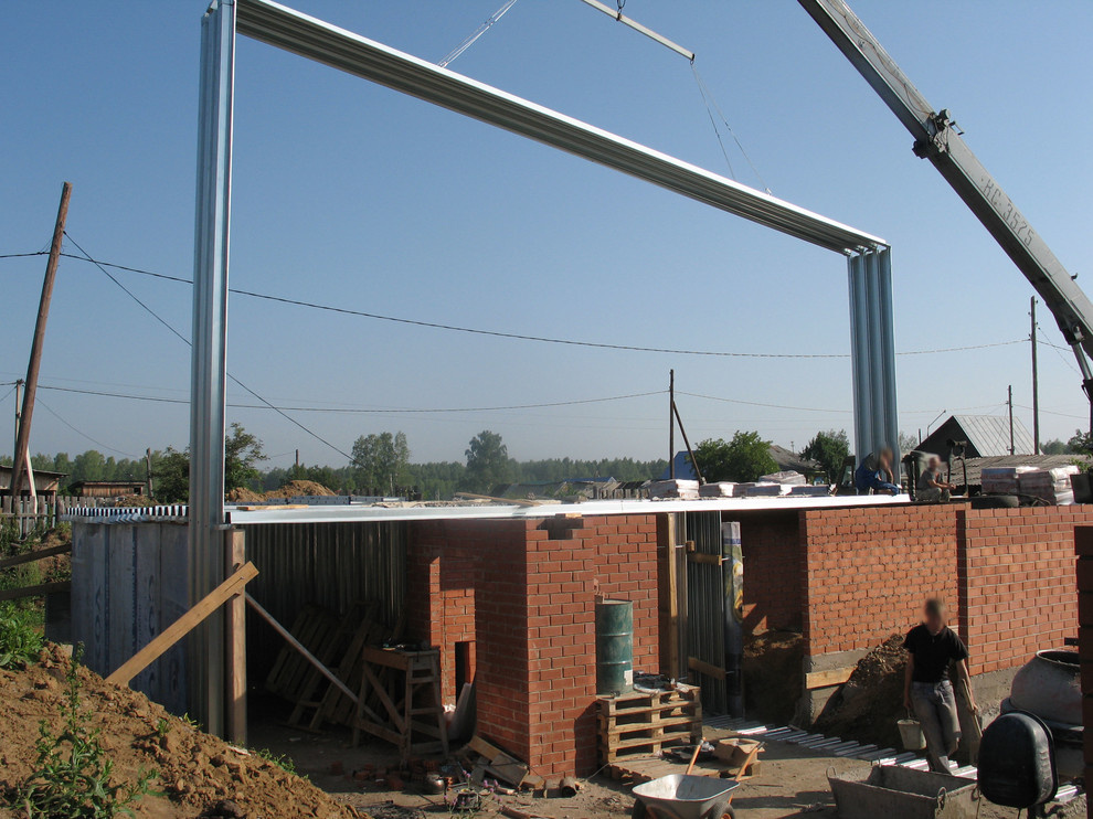 Проект жилого дома, использующего вторичное тепло для отопления.