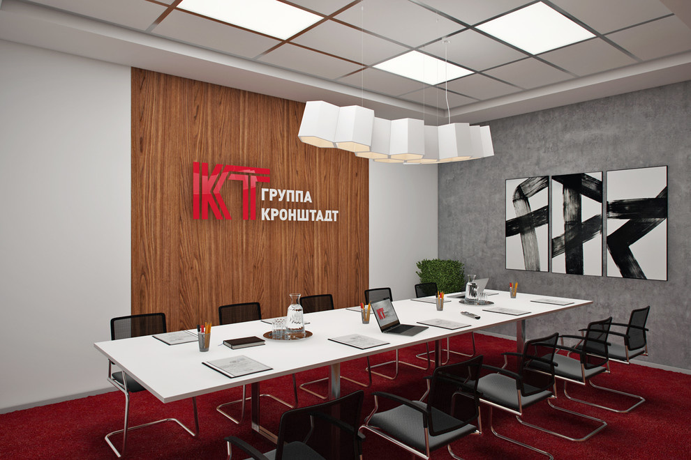 Переговорная московского офиса «Группы Кронштадт»