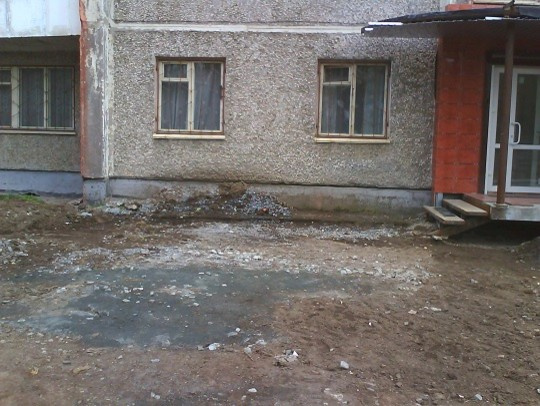 Благоустройство территории офиса