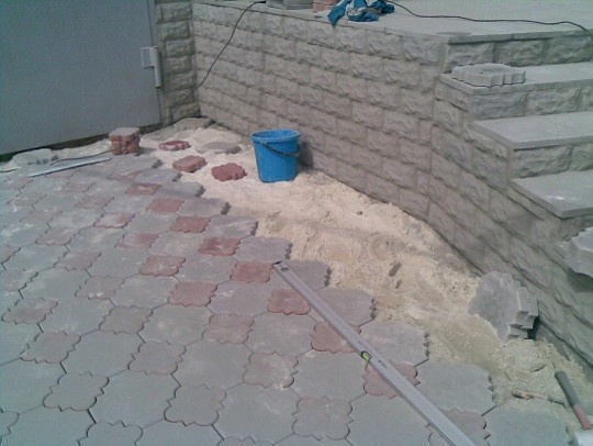 Обустройство двора частного дома