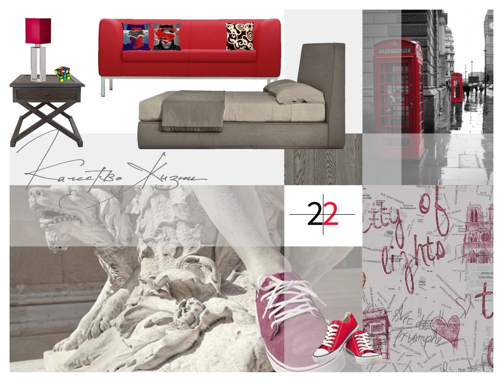 Часть большого проекта. Подбор мебели.