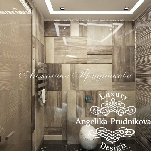 Интерьер квартиры стиле модерн на Мосфильмовской