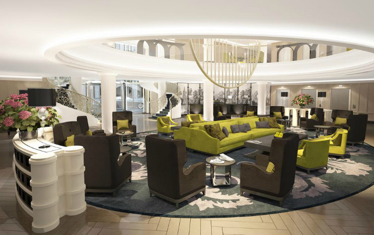 Пятизвёздочный Отель «Sofitel Frankfurt Opera» с изделиями BRABBU.