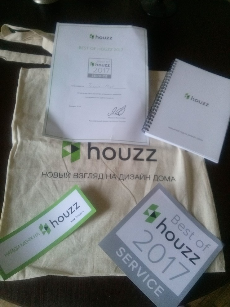 Награды от houzz
