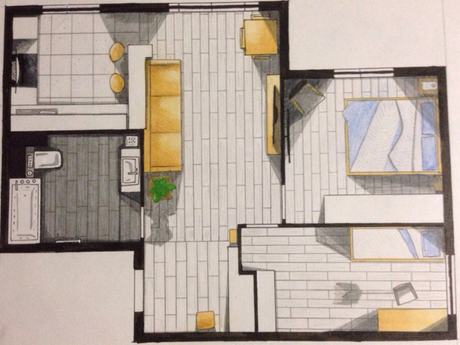 Планировка эскиз