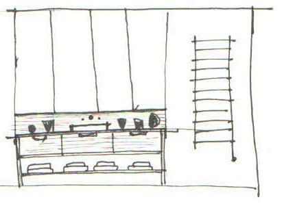 Эскиз санузла хозяйского