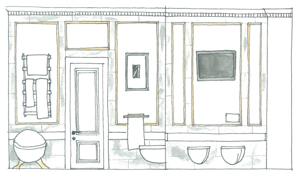 Эскиз санузла