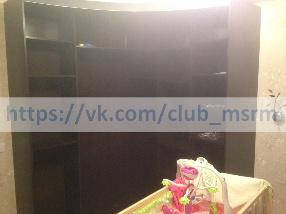 Радиусный шкаф-купе в г. Кола Мурманской области