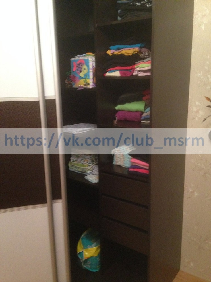 Радиусный шкаф-купе в г. Кола Мурманской области