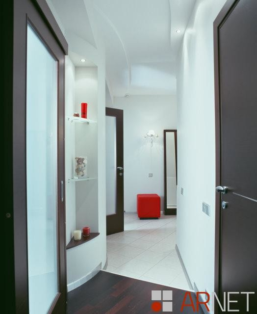 Красное на чёрном, квартира 86 кв.м