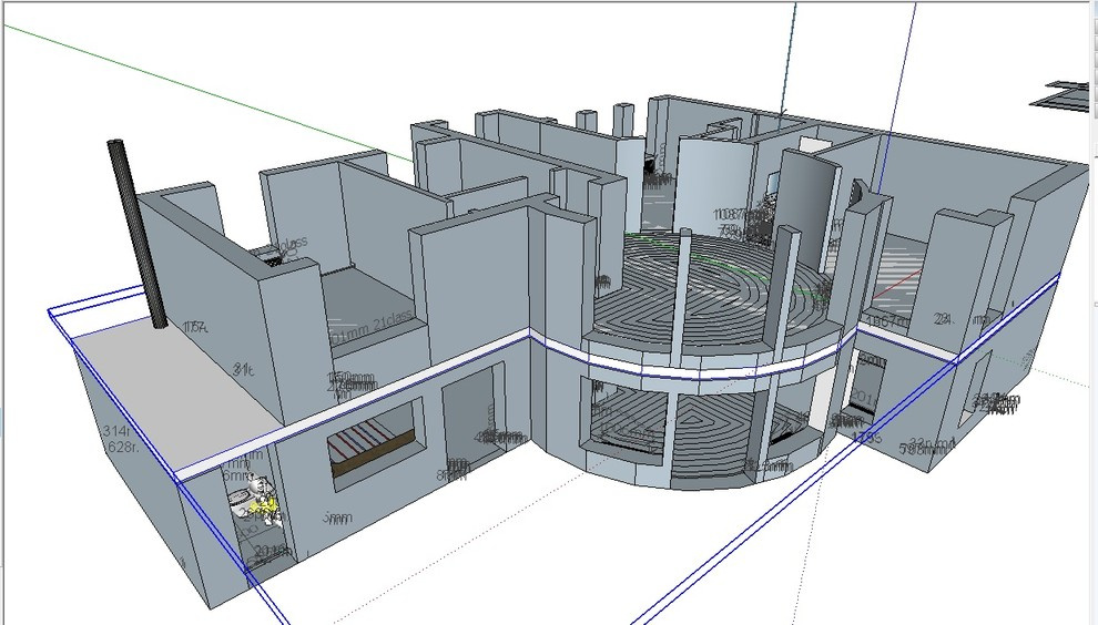 2Х ЭТАЖНЫЙ ДОМ В ФИАГДОНЕ СНАРУЖИ