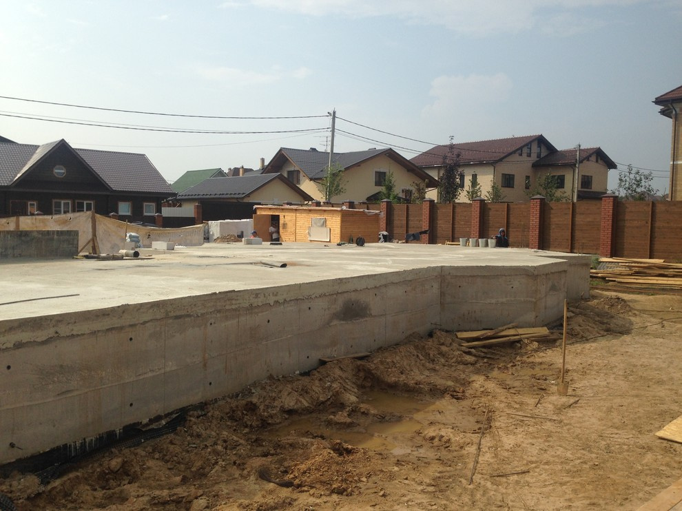 Устройство монолитного фундамента