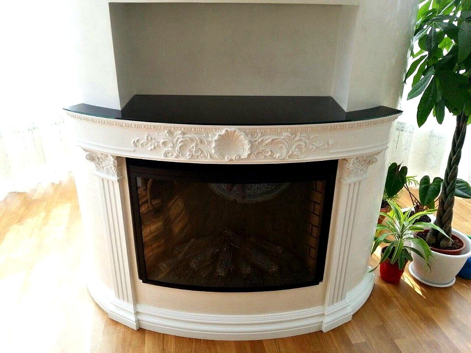 Стекло в камин