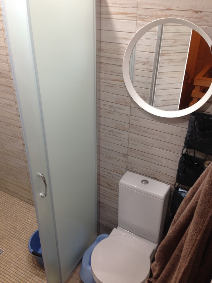 Гостевой дом с сауной "White/grey/wood"