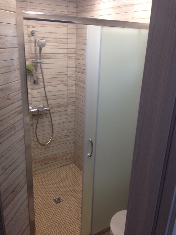 Гостевой дом с сауной "White/grey/wood"