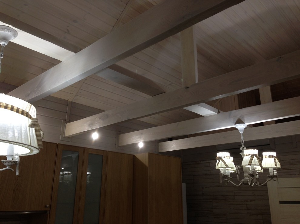 Гостевой дом с сауной "White/grey/wood"