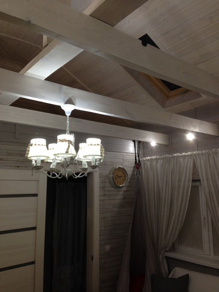 Гостевой дом с сауной "White/grey/wood"