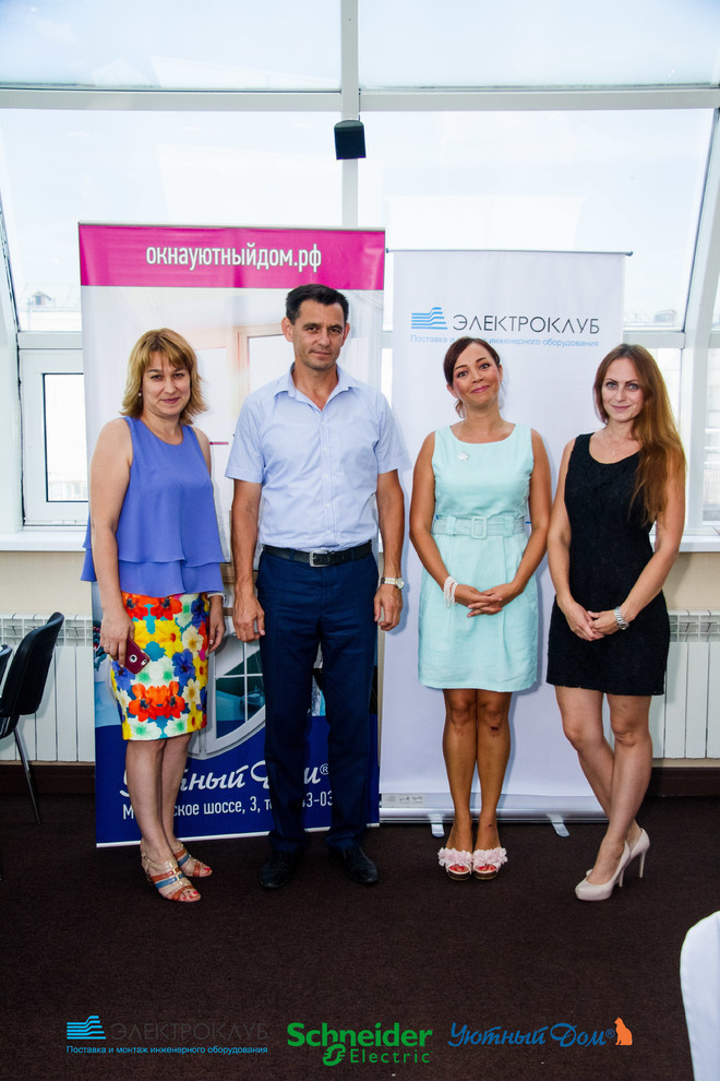 Компания Электроклуб и ее постоянный партнер - Schneider-Electric провели встреч