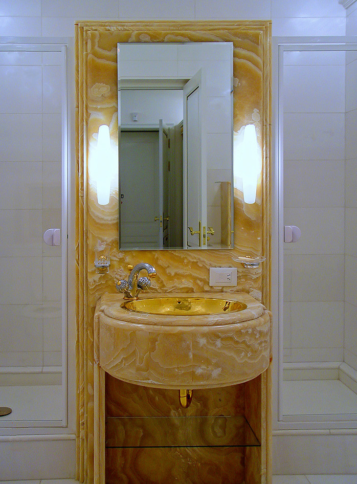 Ванная комната в авторском русском ампире