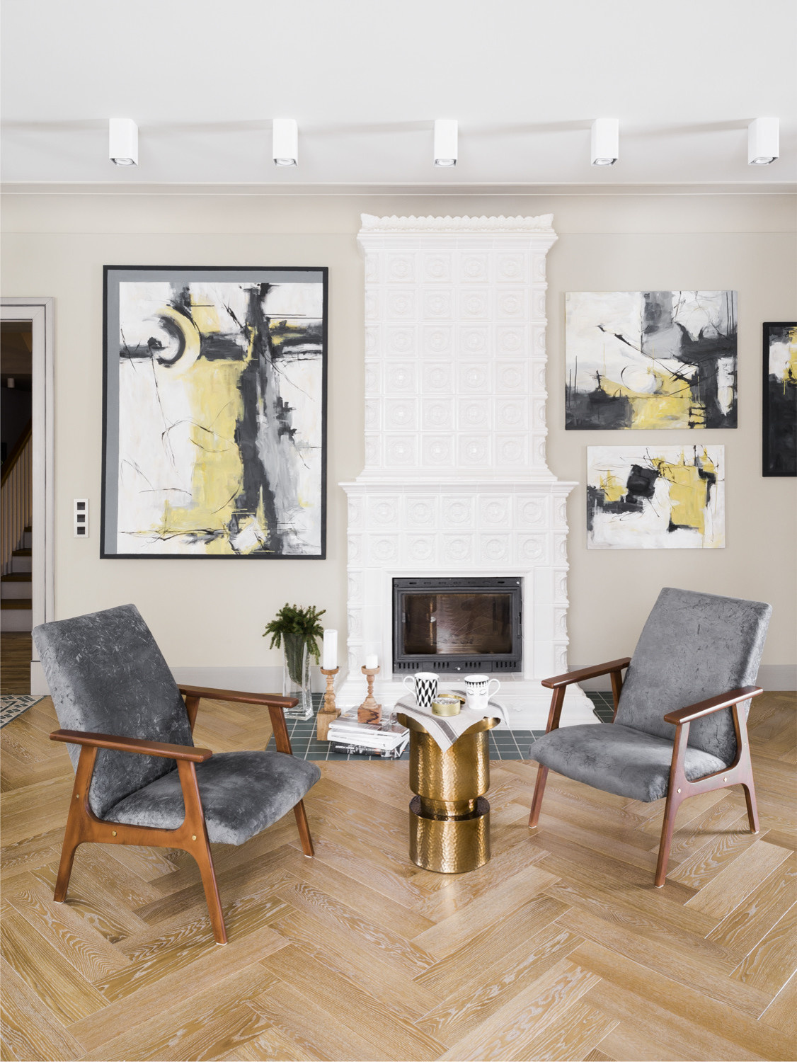 Загородный дом, в гостях у молодой семьи