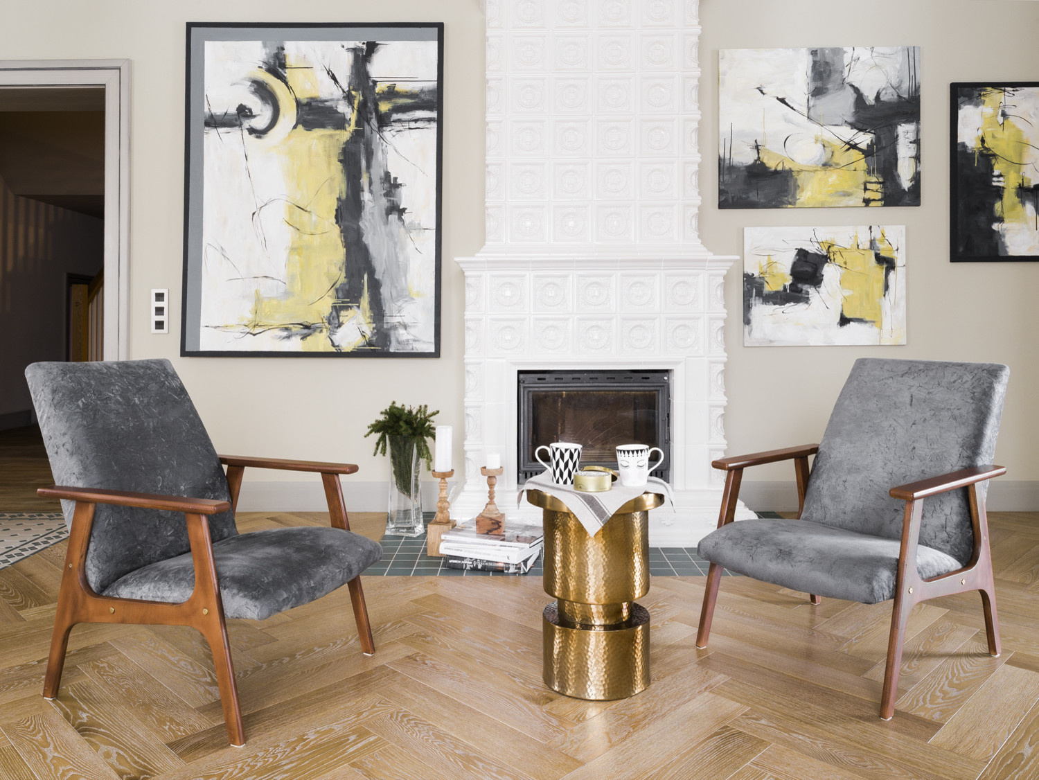 Загородный дом, в гостях у молодой семьи