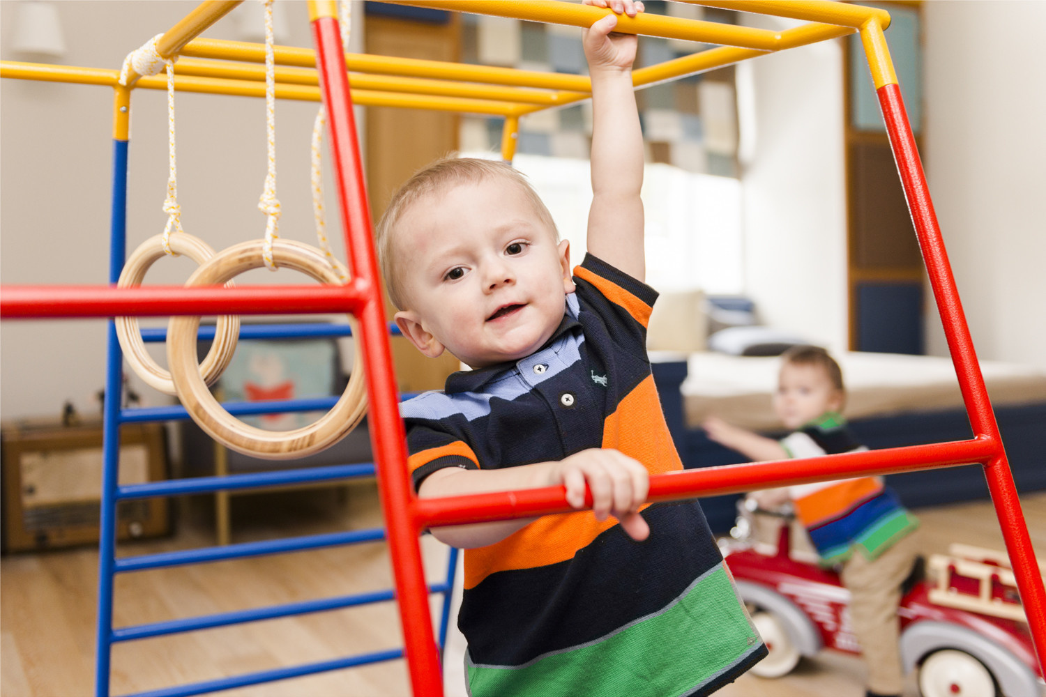 Загородный дом, в гостях у молодой семьи