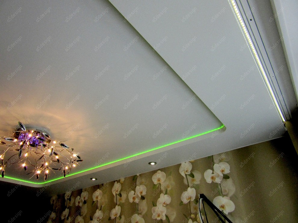 Нишированный многоуровневый потолок