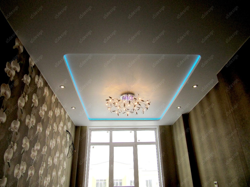 Нишированный многоуровневый потолок