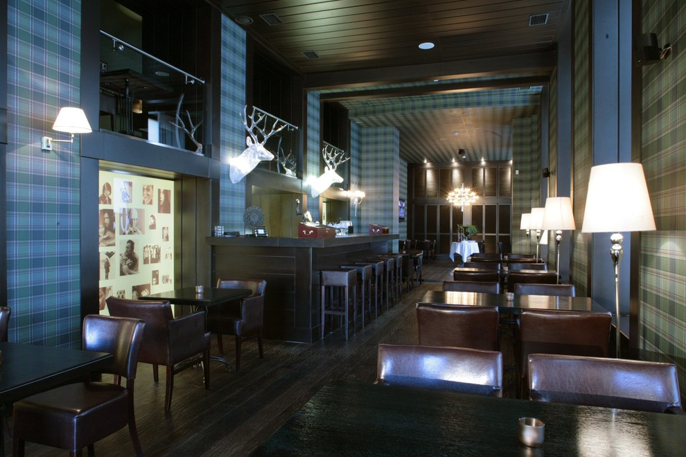 Дизайн интерьера ресторана "BullHouse"