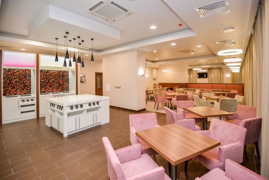 Концепция дизайнерского света Hampton by Hilton Строгино