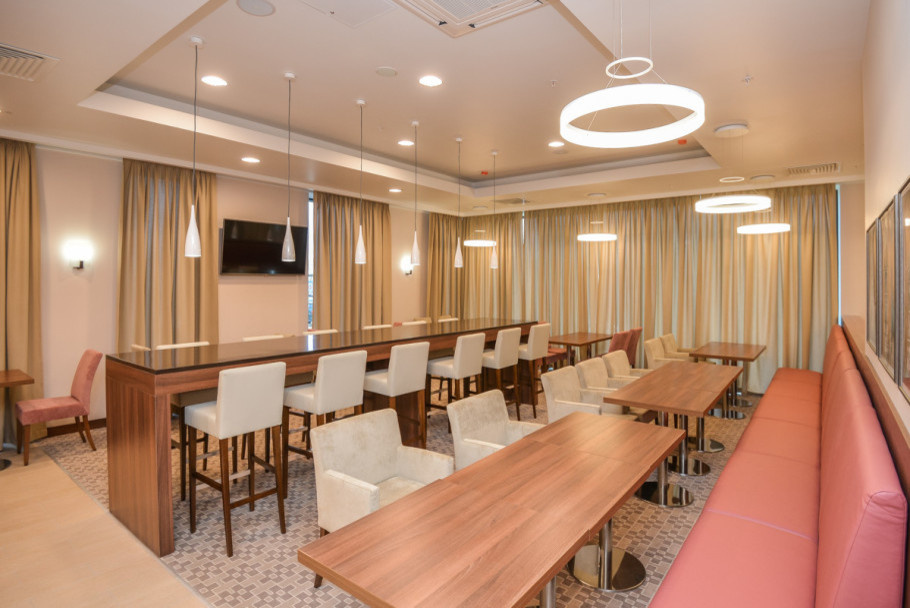 Концепция дизайнерского света Hampton by Hilton Строгино