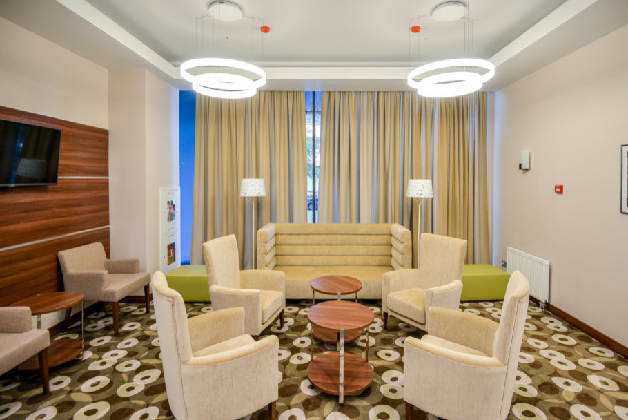 Концепция дизайнерского света Hampton by Hilton Строгино