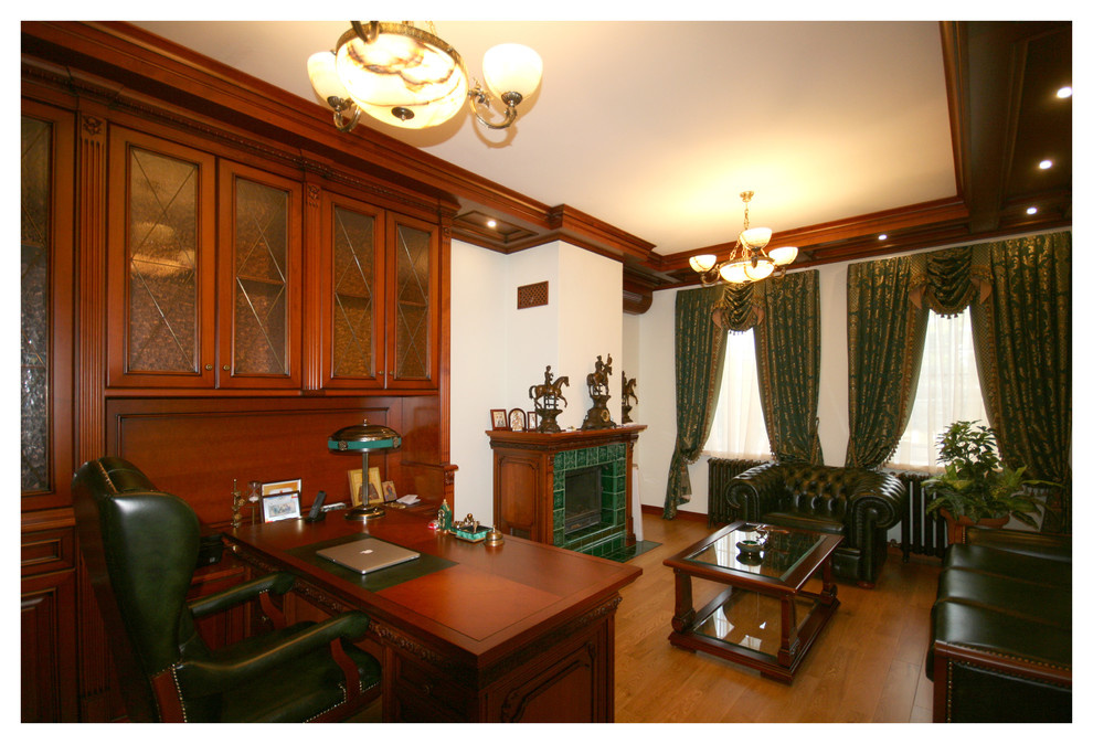 Проект интерьеров коттеджа в классическом стиле