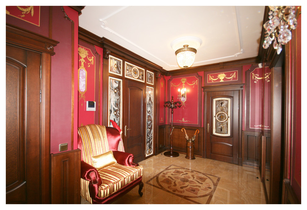 Проект интерьеров коттеджа в классическом стиле