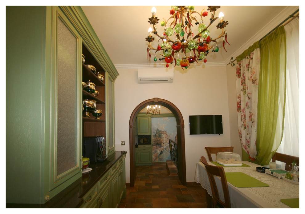 Проект интерьеров коттеджа в классическом стиле