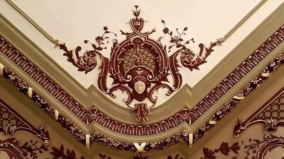 Роспись и реставрация в «Доме со львами» в Москве (ФСИН)