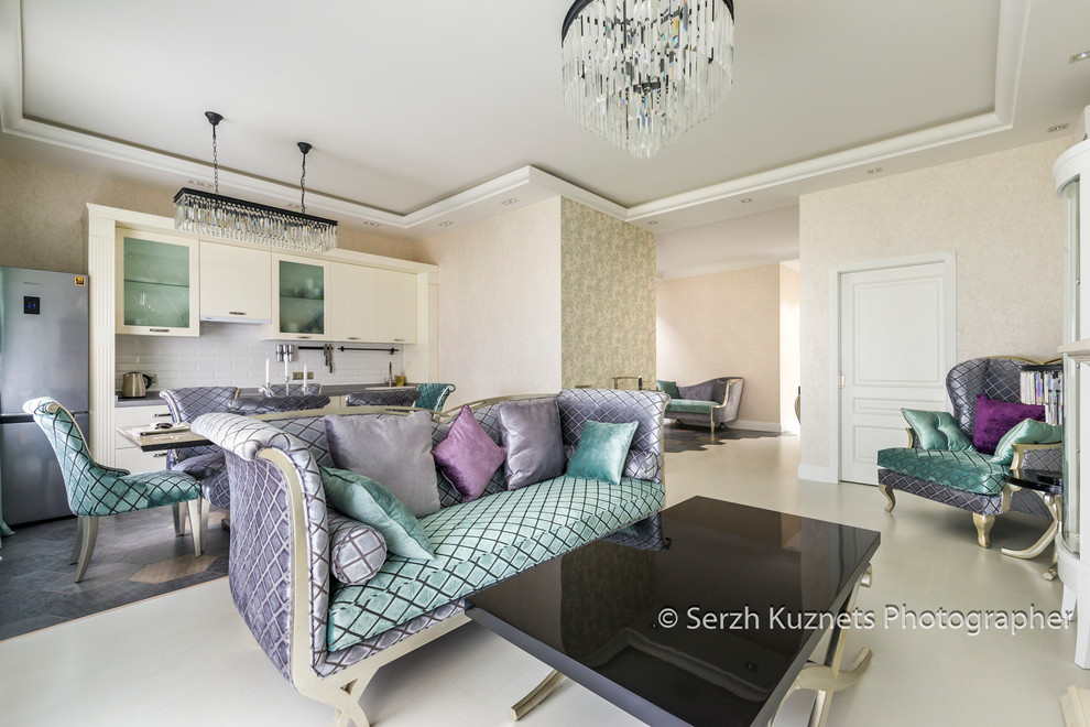 Дизайн проект НЕЖНАЯ РОСКОШЬ в ЖК Ромашково