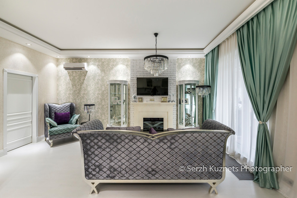 Дизайн проект НЕЖНАЯ РОСКОШЬ в ЖК Ромашково