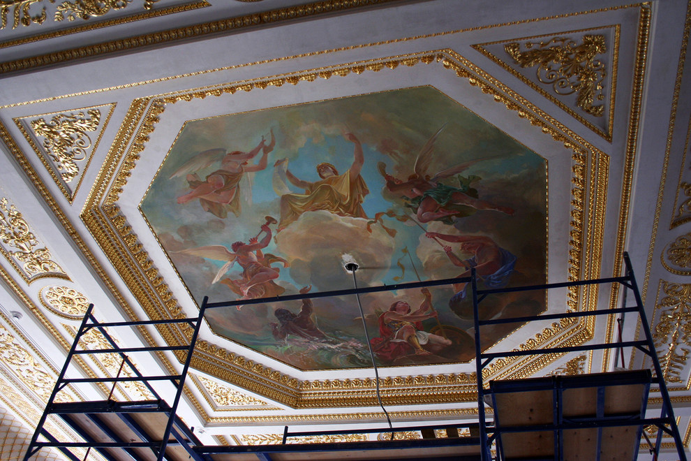 Роспись потолков в Царицыно