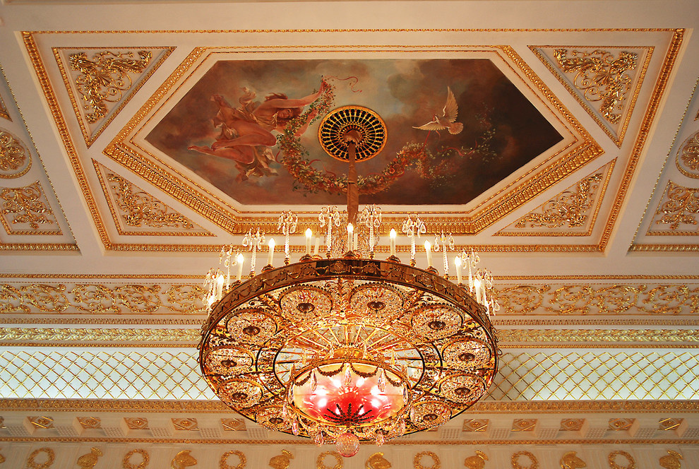 Роспись потолков в Царицыно