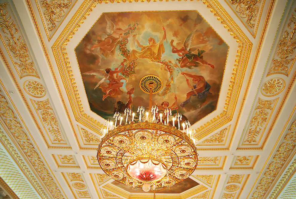 Роспись потолков в Царицыно