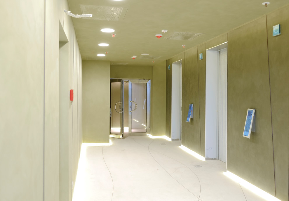 Moscow - City. Башня "Евразия", апартаменты. Декоративные работы Profi Brush