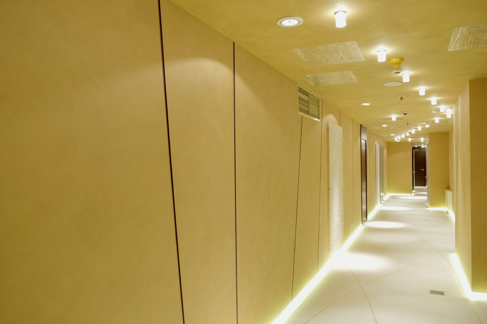 Обложка проекта: Moscow - City. Башня "Евразия", апартаменты. Декоративные работы Profi Brush