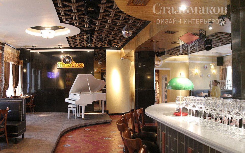 Обложка проекта: ресторан "Мама Леоне"