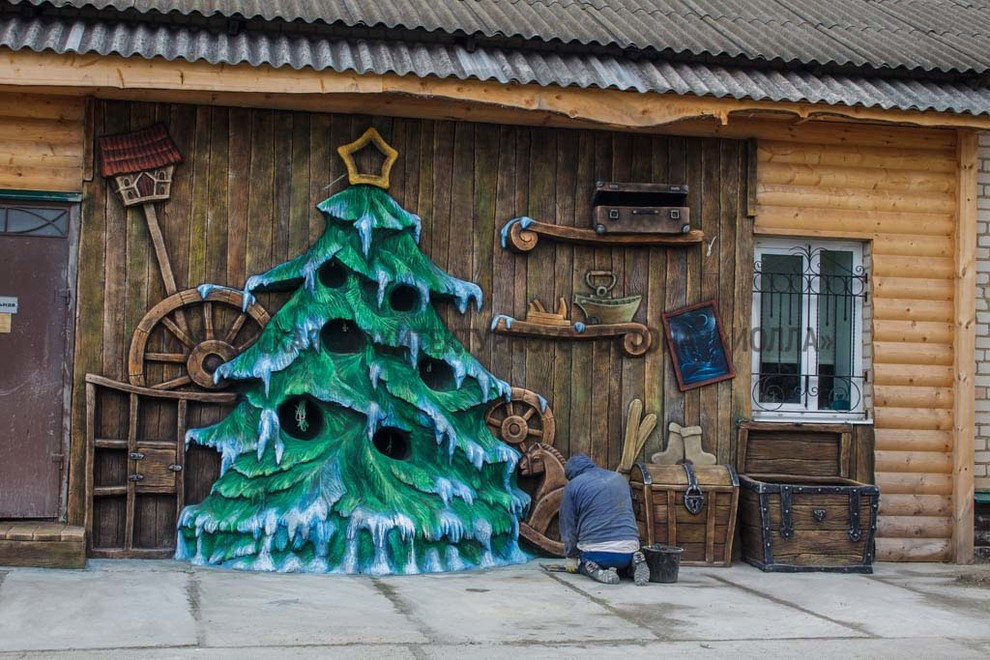 Скульптурная отделка фасада зданий
