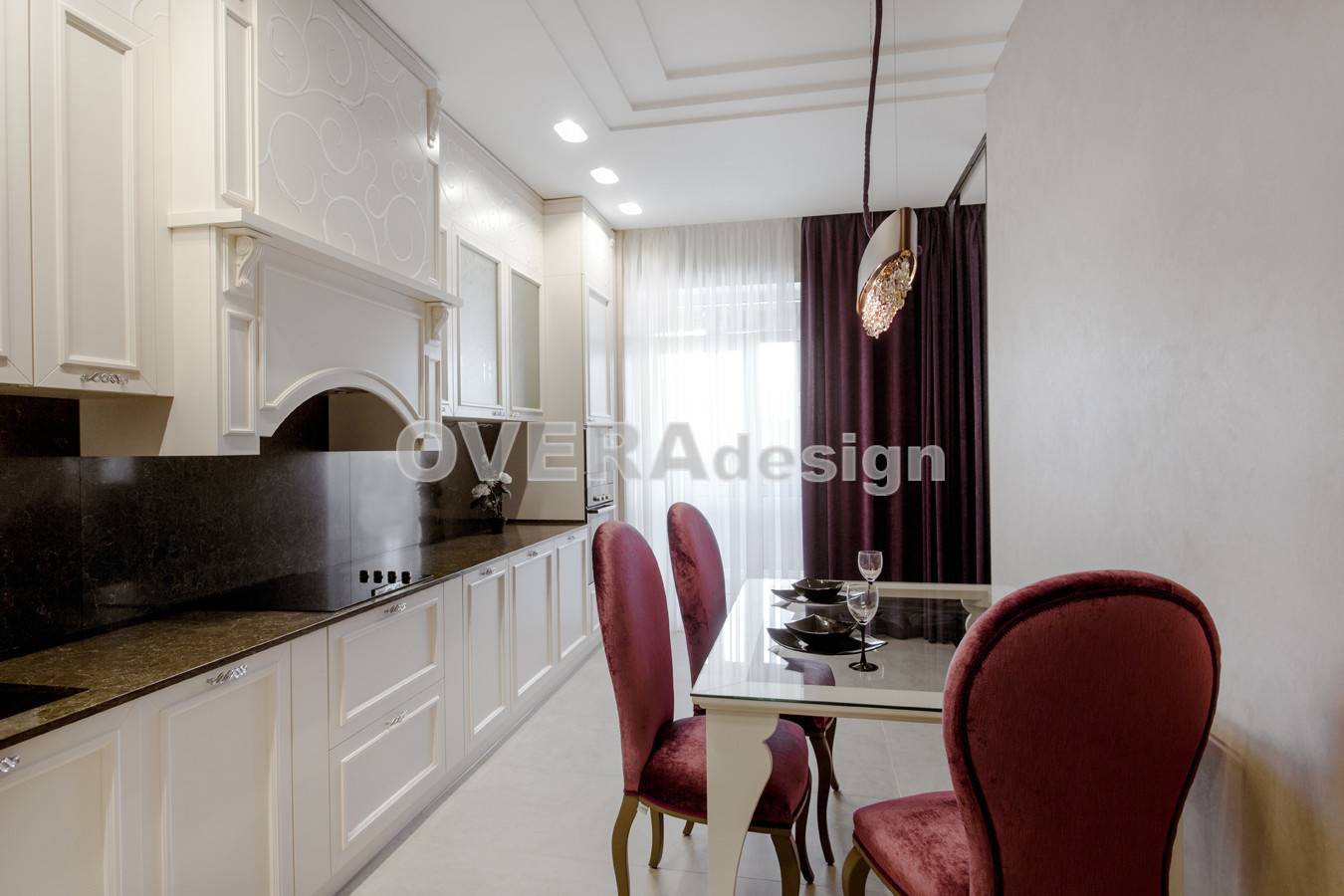 Реализованный Проект 2х комнатной квартиры в стиле Ар Нуво