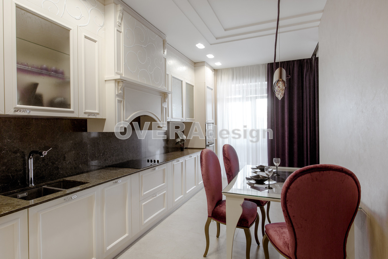 Реализованный Проект 2х комнатной квартиры в стиле Ар Нуво