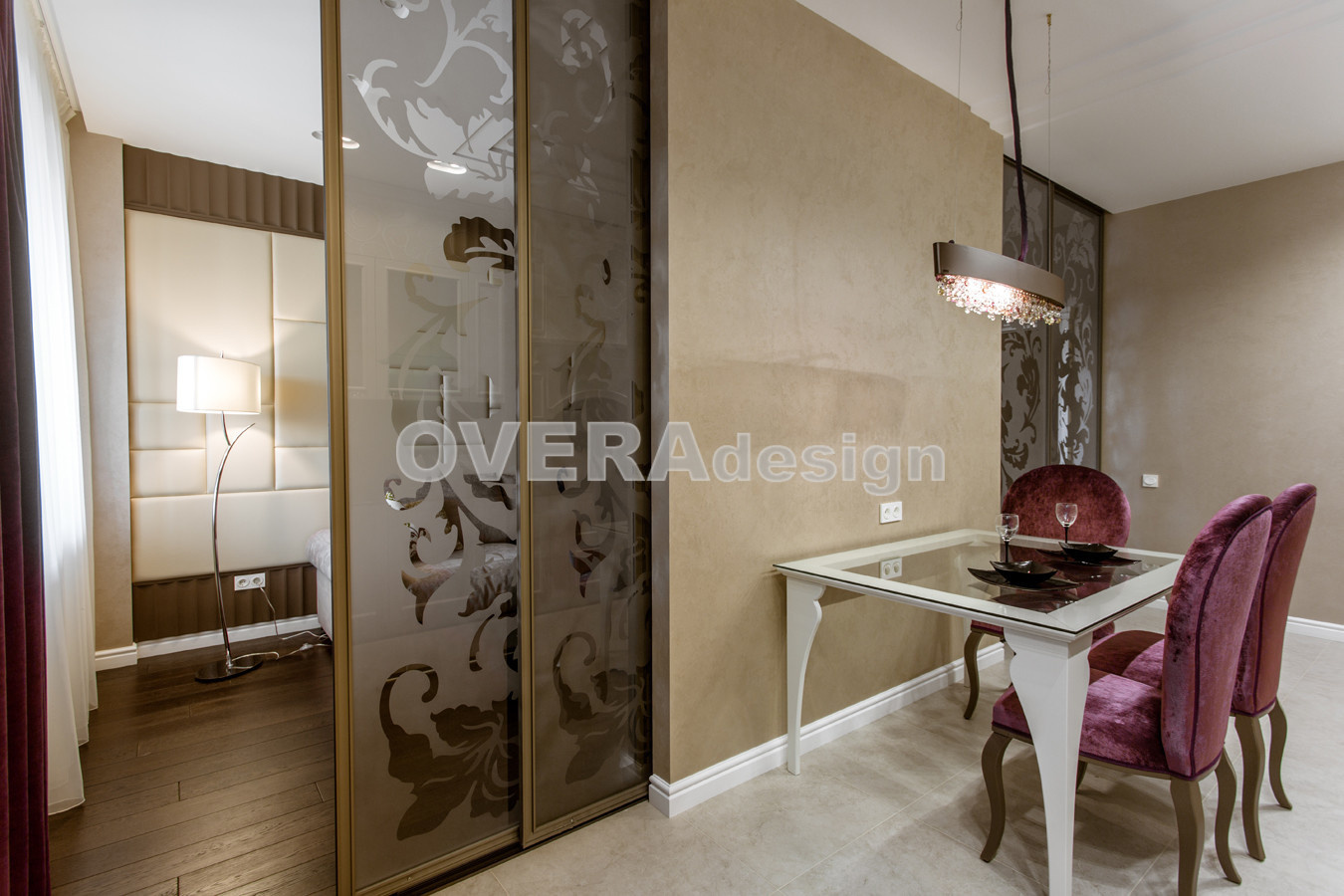 Реализованный Проект 2х комнатной квартиры в стиле Ар Нуво