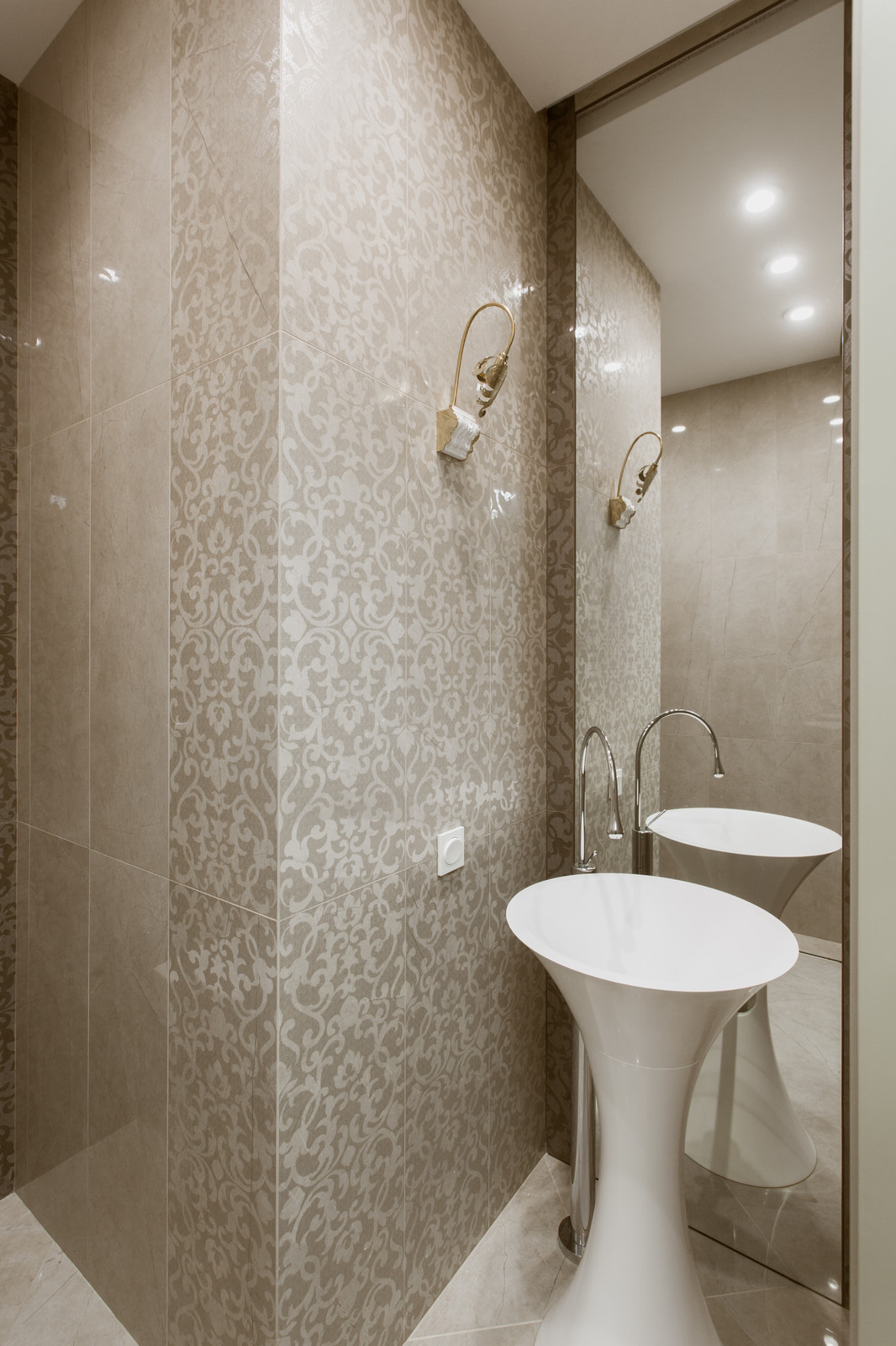 Реализованный Проект 2х комнатной квартиры в стиле Ар Нуво