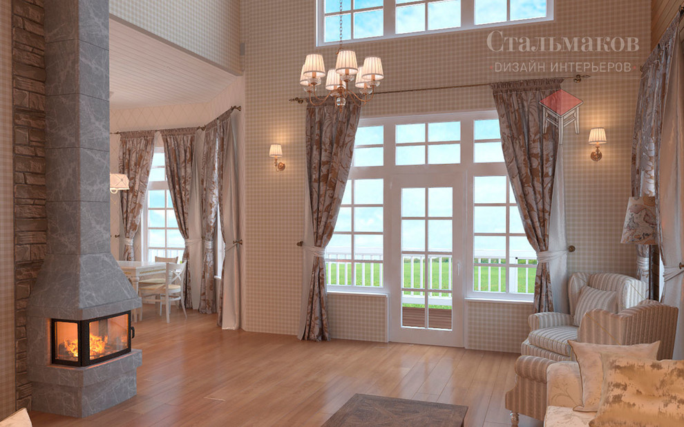 Загородный дом из бруса